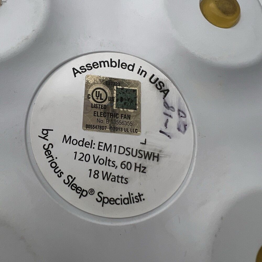 Marpac Dohm Elite White Noise Machine  EM1DSUSWH Tested Working Sound Sleep - Picture 3 of 4